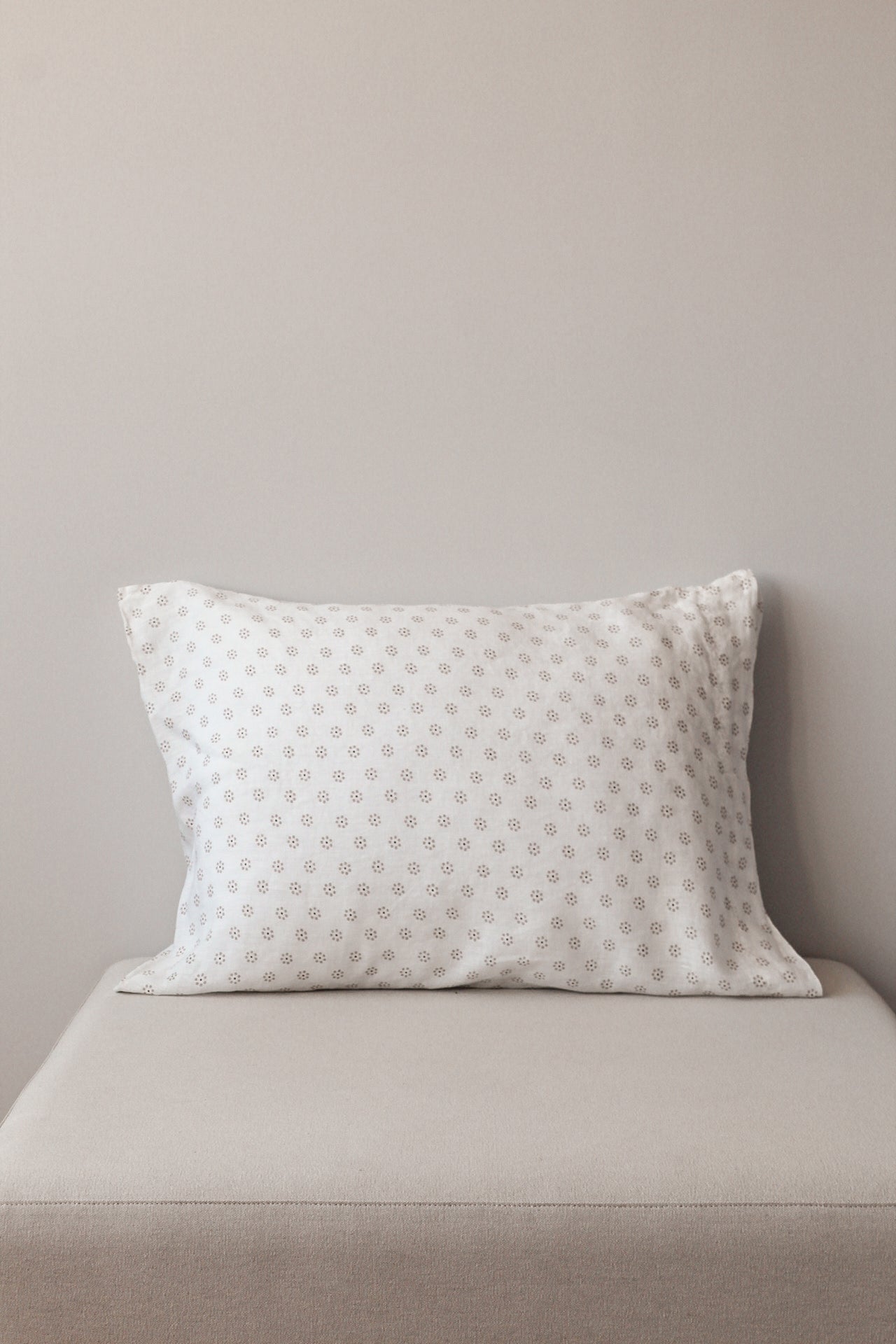 Fronha estampada 100% Linho