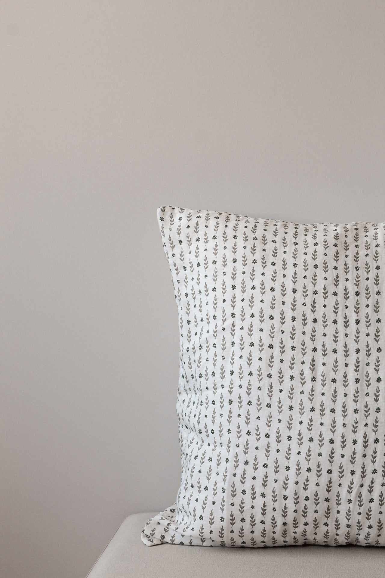 Fronha estampada 100% Linho