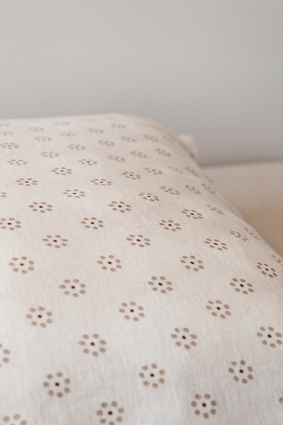 Fronha estampada 100% Linho