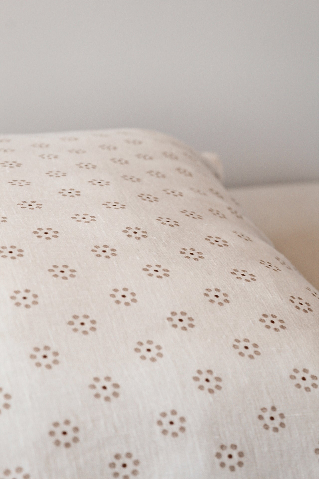 Fronha estampada 100% Linho