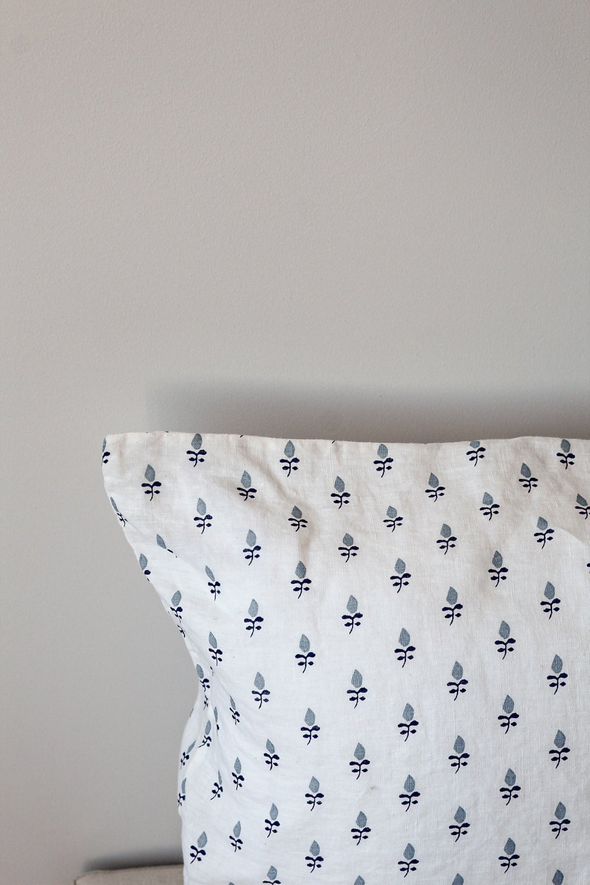 Fronha estampada 100% Linho