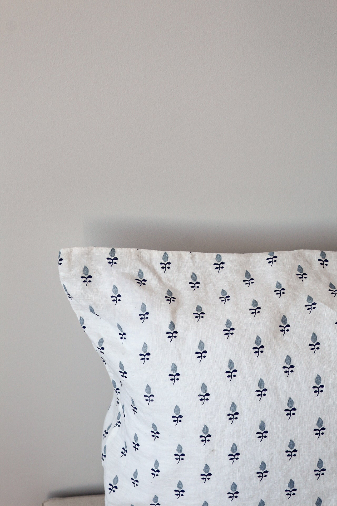 Fronha estampada 100% Linho