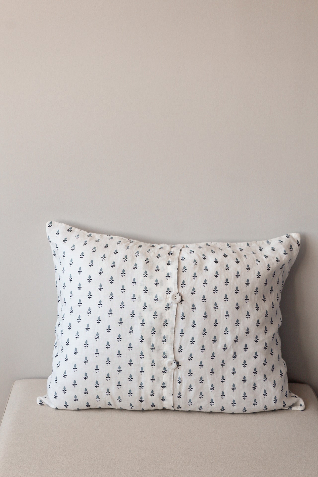 Fronha estampada 100% Linho