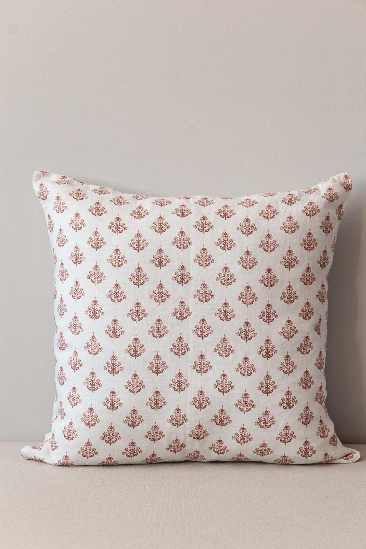 Fronha estampada 100% linho