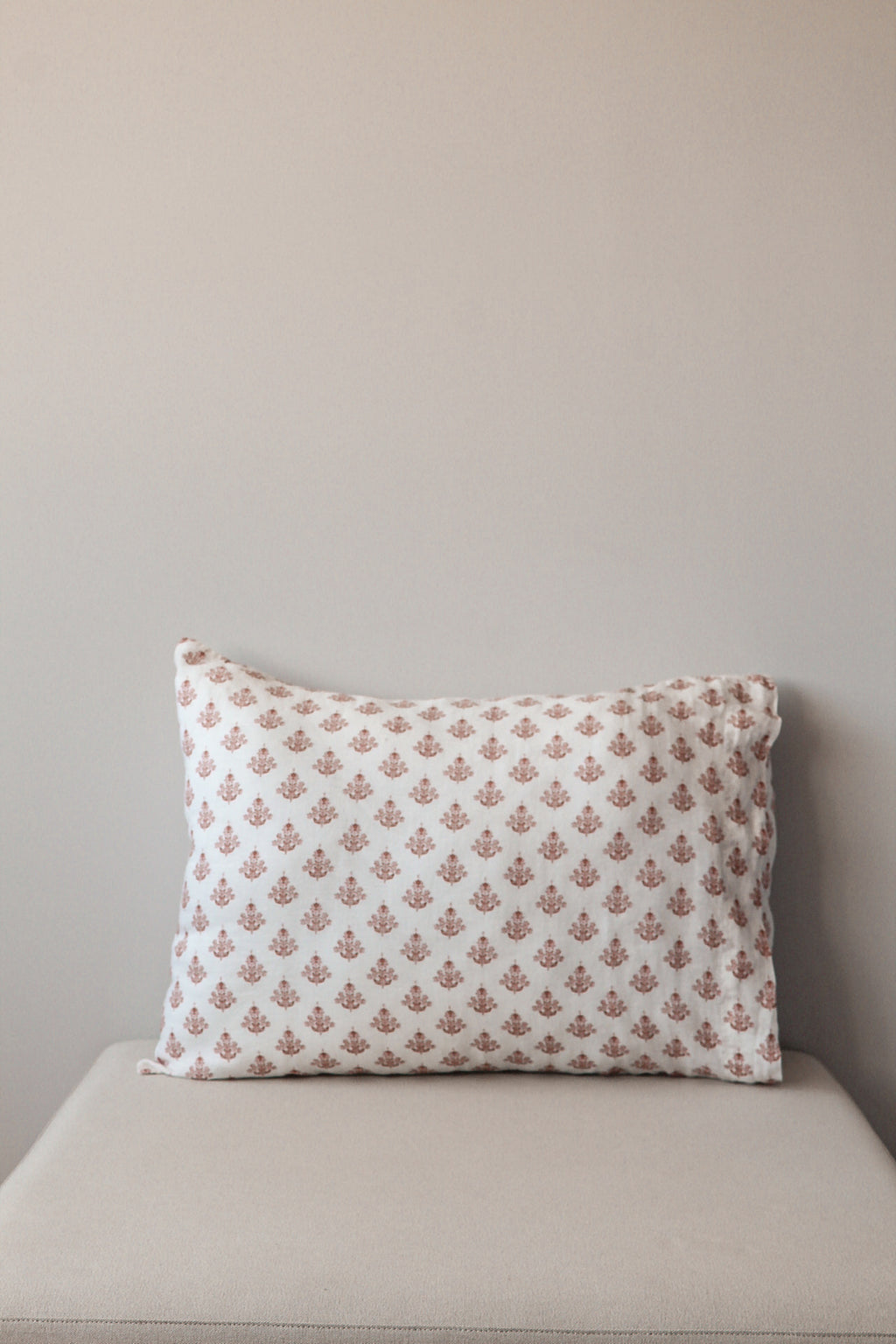 Fronha estampada 100% Linho