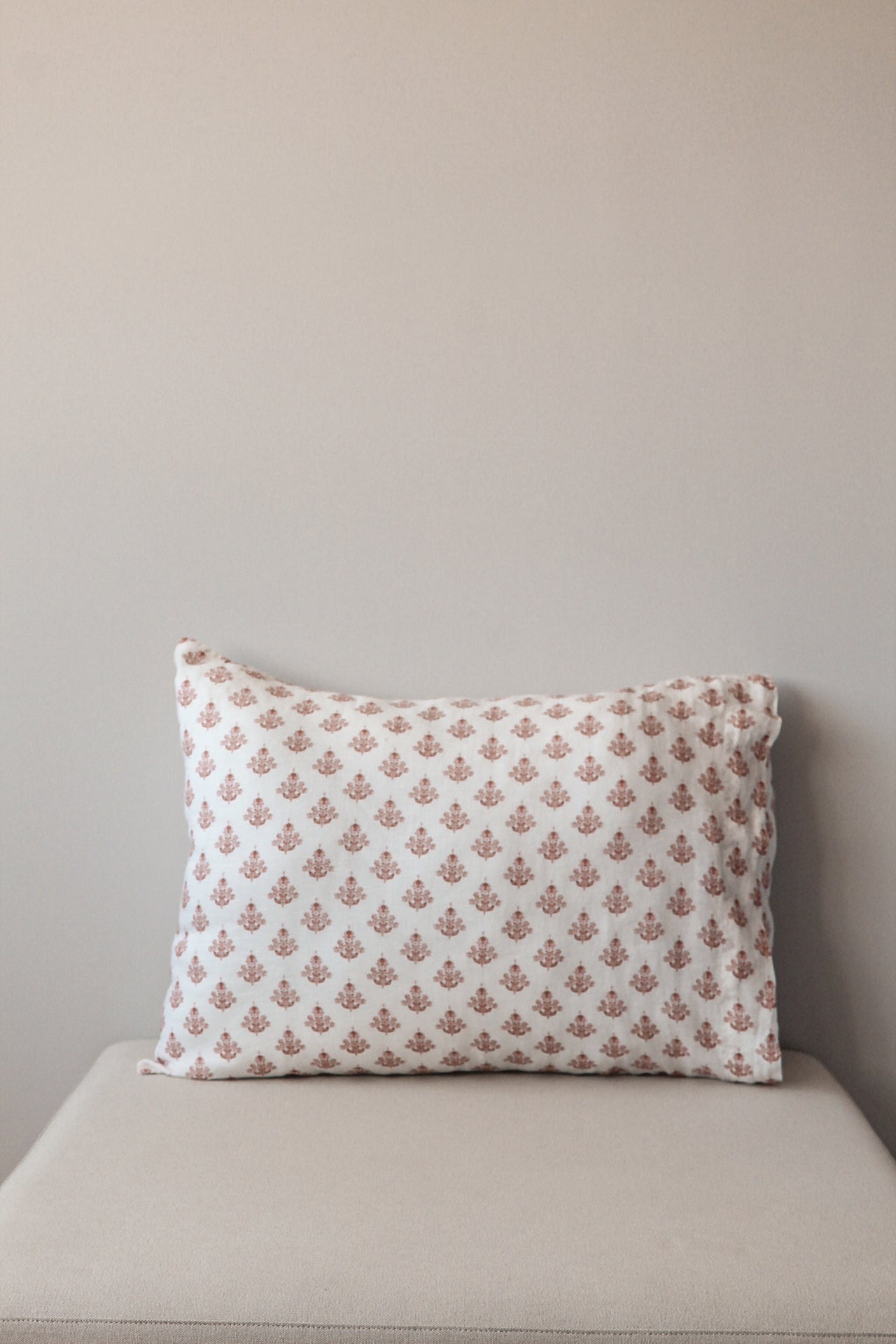 Fronha estampada 100% Linho