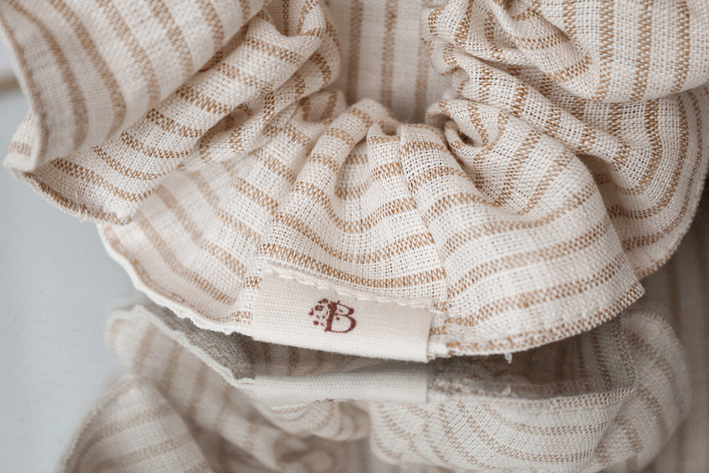 Nécessaire e Scrunchie 100% Linho