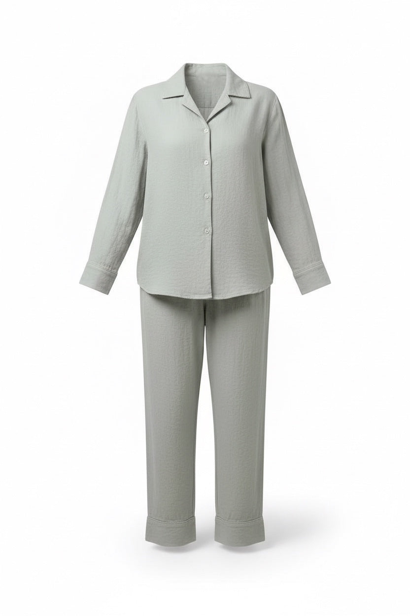 Pijama 100% Linho lavado