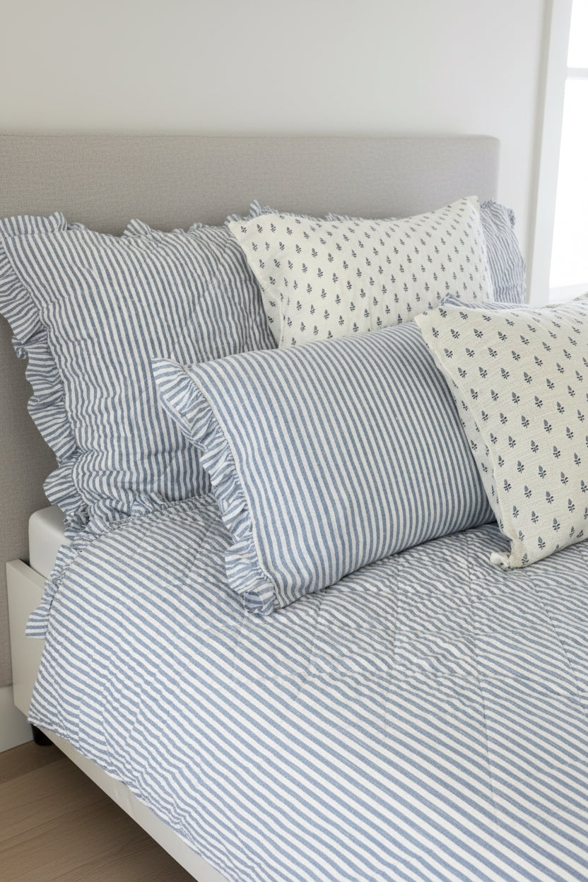 Fronha estampada 100% Linho