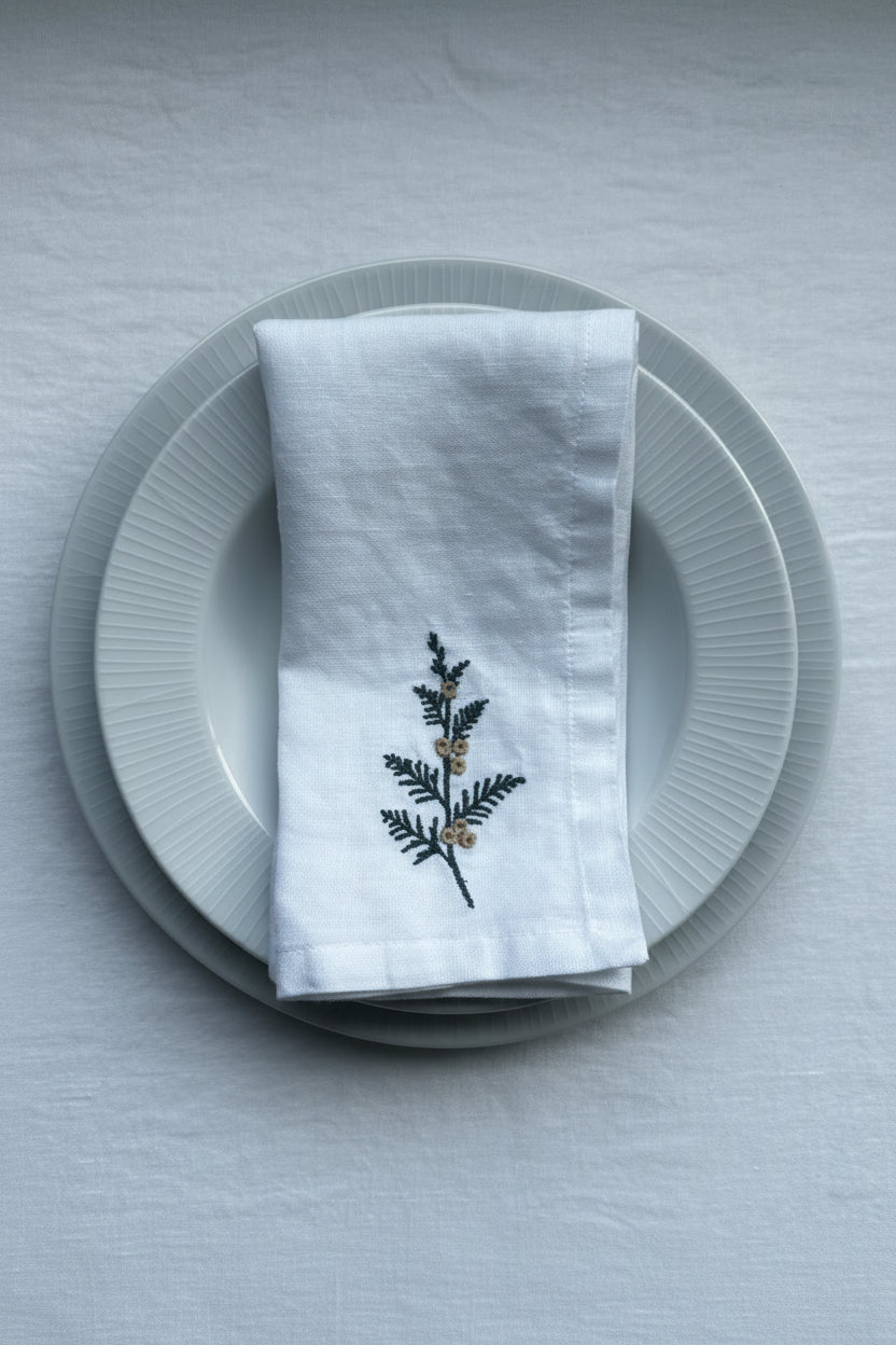 Conjunto Guardanapos 100% Linho