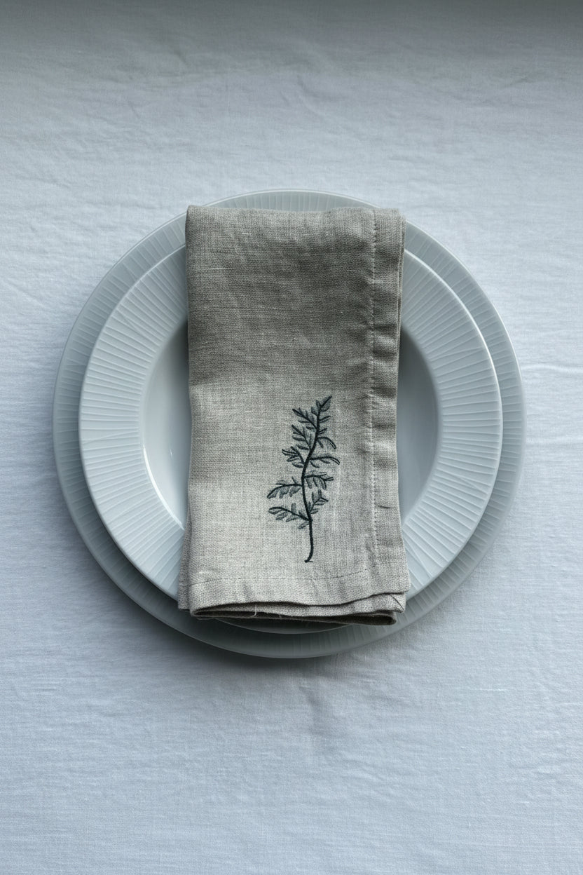 Conjunto Guardanapos 100% Linho